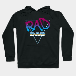 '80s Style Rad Dad Hoodie